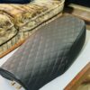 Honda 125 Seat Cover with 12mm Foam Padded manufactured Japanese synthetic Leather with excellent cross stitching, very Comfortable for back, Waterproof, Scratchproof. and fit for long life and long tour. - Image 4